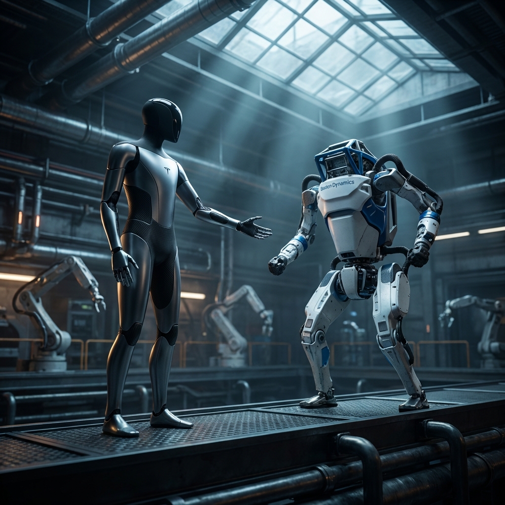 The Rise of Humanoid Robots: Tesla Optimus vs Boston Dynamics
